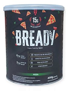 Pão Proteíco Sem glúten sabor Pizza 400g Bready