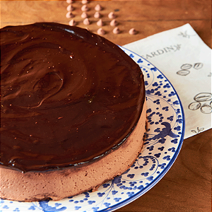 Torta Mousse de Chocolate Diet