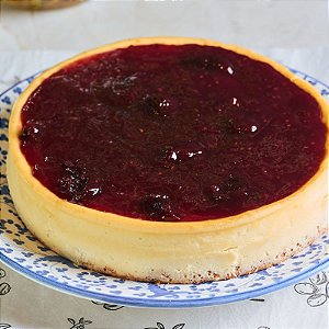 Torta Cheesecake de Frutas Vermelhas