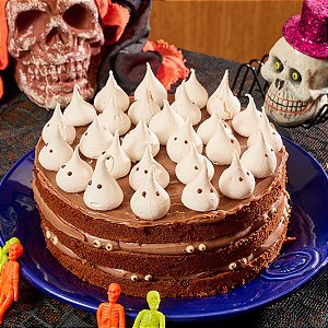 Torta Doce de Halloween - Torta Boo