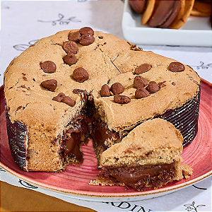 Cookie Coração de Nutella