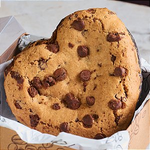 Cookie Coração de Nutella