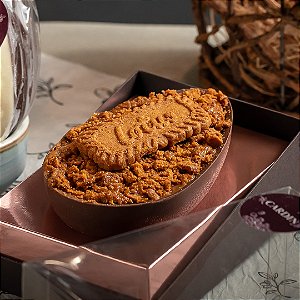 Ovo de Páscoa de Colher Lotus e Caramelo Salgado