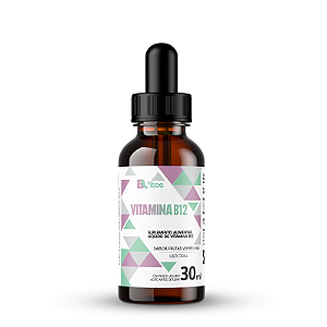Vitamina B12 Líquido 30ml Frutas Vermelhas- Bvitae