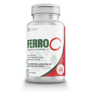 Ferro C - Ferro e Vitamina C - Bvitae