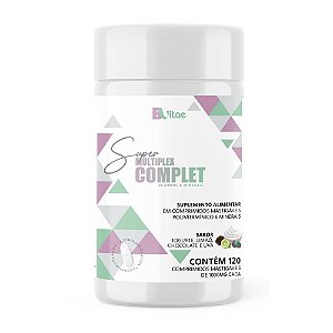 Super Multiplex Complet Vitamins & Minerals 1000mg (Mastigáveis)