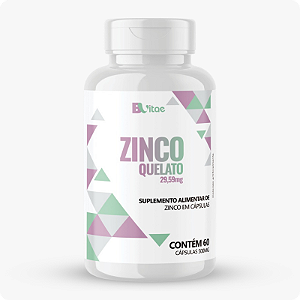 Zinco Quelato 60 cápsulas