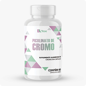 Picolinato de Cromo 60 cápsulas