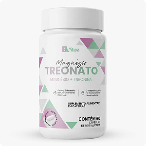 Magnésio Treonato 60 cápsulas