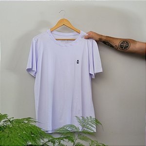 Camiseta T-shirt Basica Algodão - Branca
