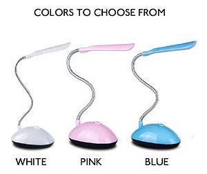 LUMINÁRIA DE MESA LED FLEXÍVEL SEM FIO