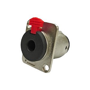 Conector Jack P10 com Trava