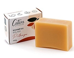 Shampoo Sólido de Pitanga 100g - Cativa Natureza