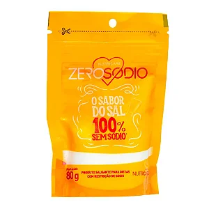 Refil Salgante Zero Sódio 80g