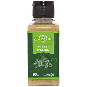 Molho para Salada Italian Zero Sódio 150ml