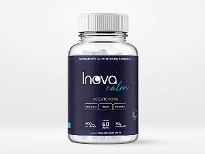 Inova Calm Vitamina para Sono e Ansiedade com 60 Cápsulas
