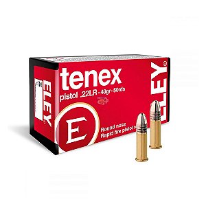 Cartucho Eley .22LR Tenex 40gr