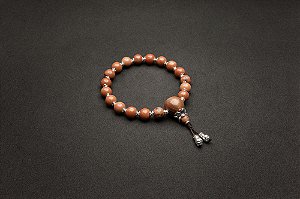 Japamala 18 Contas OBSIDIANA MOGNO