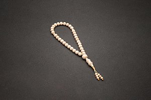 Masbaha Astaghfirullah Madeira de Pessegueiro Clara