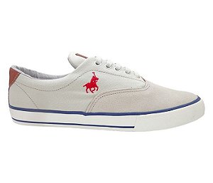 Sapatênis Polo Bege MOD:13305