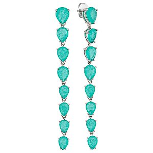 Brinco Gotas Longo Paraiba
