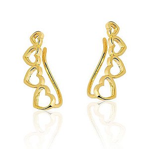 Earcuff Corações