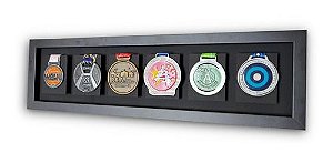 Quadro Porta Medalha Elite - 6 Medalhas