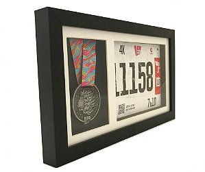 Portamedalha Horizontal Medalha e Numero do Peito