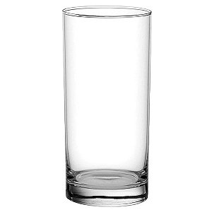 Copo p/ Suco e Água em Vidro Liso Grande - 340 ml