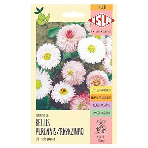 Semente de Bellis Perennis Rapazinho - Flor Comestível