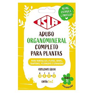 Adubo Líquido Organomineral p/ Todas as Plantas - Rende 1 L