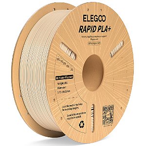 Filamento Rapid PLA+ Elegoo - Bege - 1kg