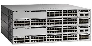 Switch Cisco C9300L-24P-4X-A-BR 24 Portas GbE PoE+ 505W 4x SFP+ 10G Network Advantage