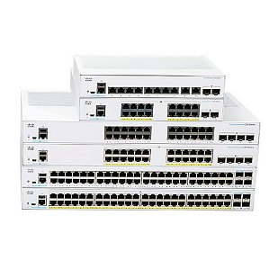 Switch Cisco  48 Portas GbE 4 Portas SFP 1G CBS250-48T-4G-BR