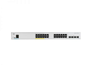 Switch Cisco CBS250 Smart 24 Portas GbE 4 Portas SFP+ 10G  CBS250-24T-4X-BR