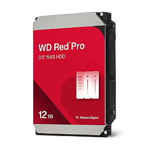 HD Interno 12TB Western Digital RED PRO Sataiii 512MB WD122KFBX