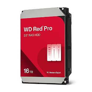 HD Interno 16TB Western Digital RED PRO Sataiii 512MB WD161KFGX