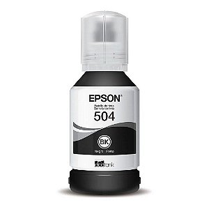 Refil de Tinta Epson T504 7.5K Preto - T504122-BR