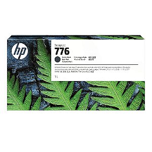 Cartucho de Tinta HP 776 Preta Fosca 1L PLUK 1XB12A
