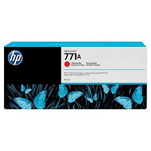 Cartucho de Tinta HP 771A Vermelho PLUK 775ml B6Y16A