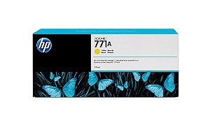 Cartucho de Tinta HP 771A amarelo PLUK 775 ml B6Y18A