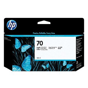 Cartucho de Tinta HP 70 Preto Foto PLUK 130 ml - C9449A