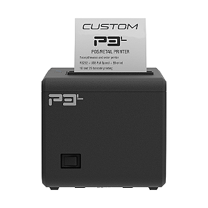Impressora Não Fiscal Custom P3L USB e Ethernet RS232 - 911MX010400733