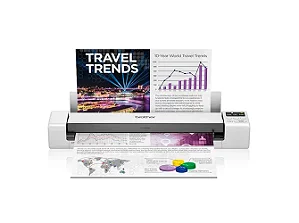 Scanner Brother Portátil A4 Duplex WiFi 15ppm DS940DW