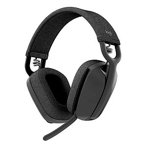 Headset Logitech Zone Vibe 100 sem Fio Grafite - 981-001214