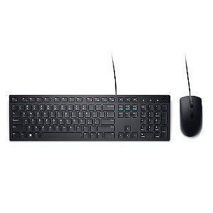 Kit Teclado e Mouse Dell CSG KM300C com Fio Preto - 580-BCZQ-CPKBM01