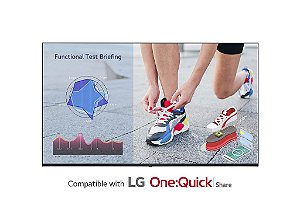 Monitor Profissional LG LED 65" Stand Alone - 65UL3J-E.AWZM