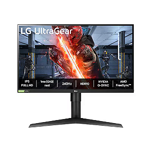 Monitor Gamer LG UltraGear 27" FHD 240Hz 1ms - 27GN750-B