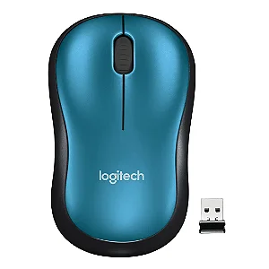 Mouse Logitech M185 Wireless Azul - 910-003636