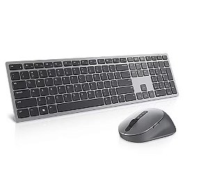 Kit Teclado e Mouse Dell KM7321W CSG Sem Fio